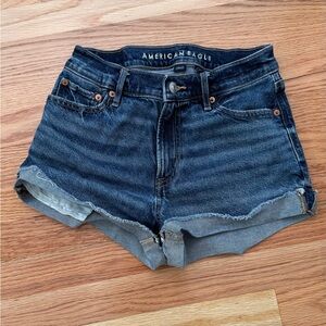 American Eagle Relaxed Strigid Jean Shorts